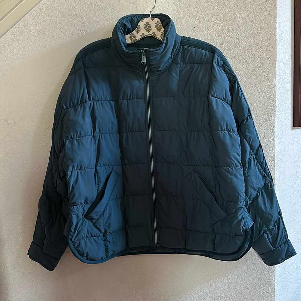 Free People Teal Pippa Packable Puffer Jacket - Picture 5 of 14